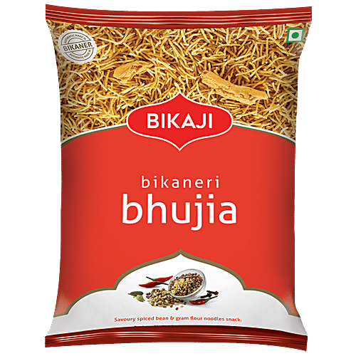 Bikaji Bikaneri Bhujia, 200 g Pouch Zero Trans Fat & Zero Cholesterol