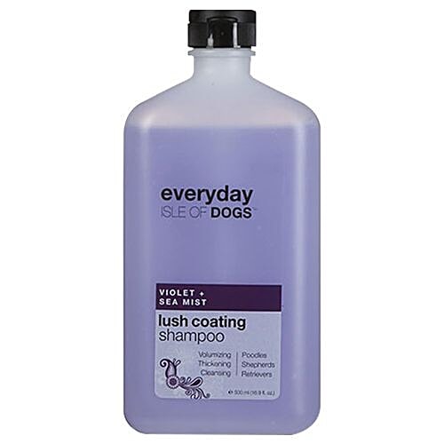 Isle Of Dogs Dog Shampoo - Lush Coating, Violet + Sea Mist, 500 ml  