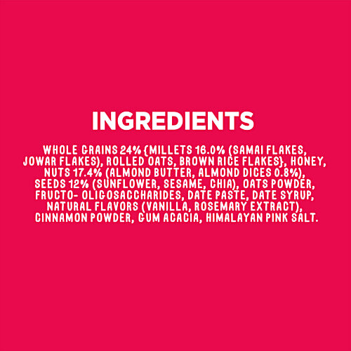 Yoga Bar Multigrain Energy Bar - Vanilla Almond, Healthy Snack, High In Protein & Fibre, 38 g  Healthy Snack
 High In Protein & Fibre