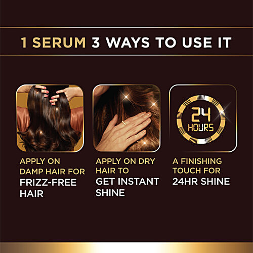 Buy Streax Hair Serum Vitalised With Walnut Oil, For Soft, Smooth