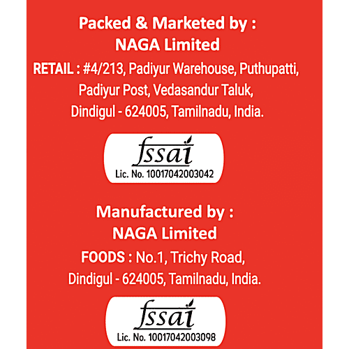 Naga Sooji, 1 kg  No Additives or Preservatives Added