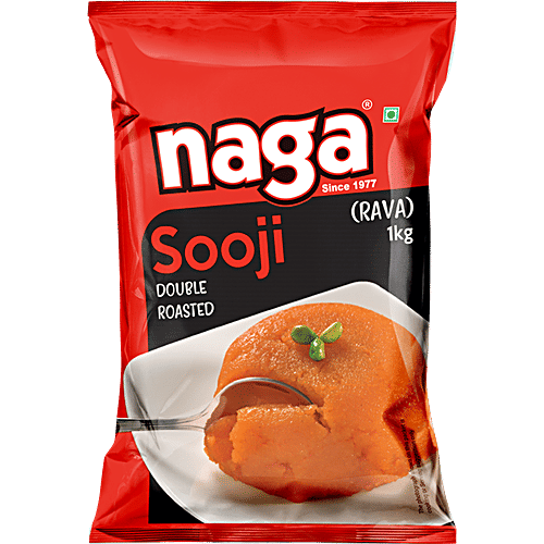 Naga Sooji, 1 kg  No Additives or Preservatives Added