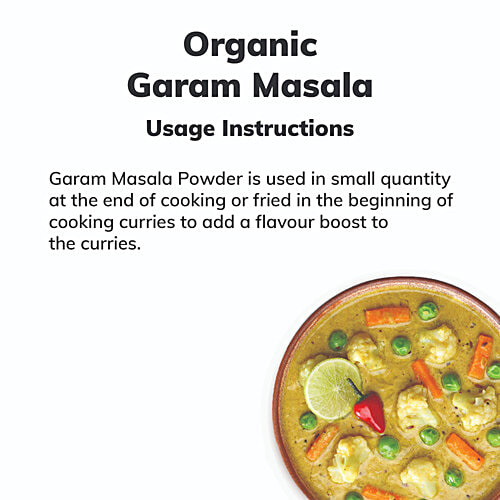 24 Mantra Organic Garam Masala, 50 g Carton No Trans Fat