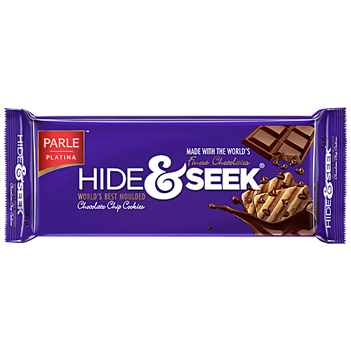 Parle Platina Hide & Seek Chocolate Chip Cookies, 33 g  