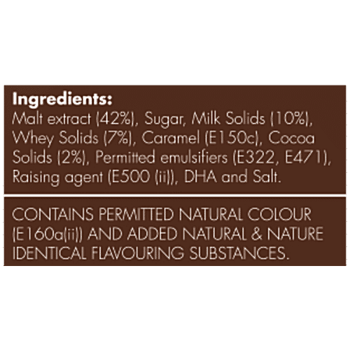 Amul Pro Whey Protein - Malt Beverage Nutrition Drink With DHA, Chocolate, 500 g Carton Power of Vitamin D & Calcium