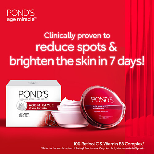 Ponds Age Miracle Youthful Glow Day Cream - SPF 15 PA++, 50 g Carton