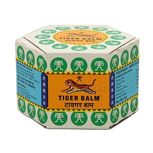 Buy Tiger Balm Pain Relief Balm White 8 Gm Online at the Best Price of