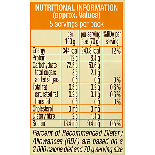Borges Durum Wheat Pasta - Mini Penne Rigate, 350 g Pouch 0% Cholesterol & No TransFats