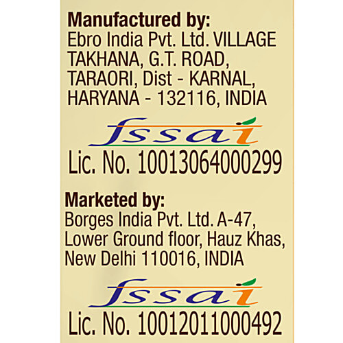 Borges Durum Wheat Pasta - Mini Penne Rigate, 350 g Pouch 0% Cholesterol & No TransFats