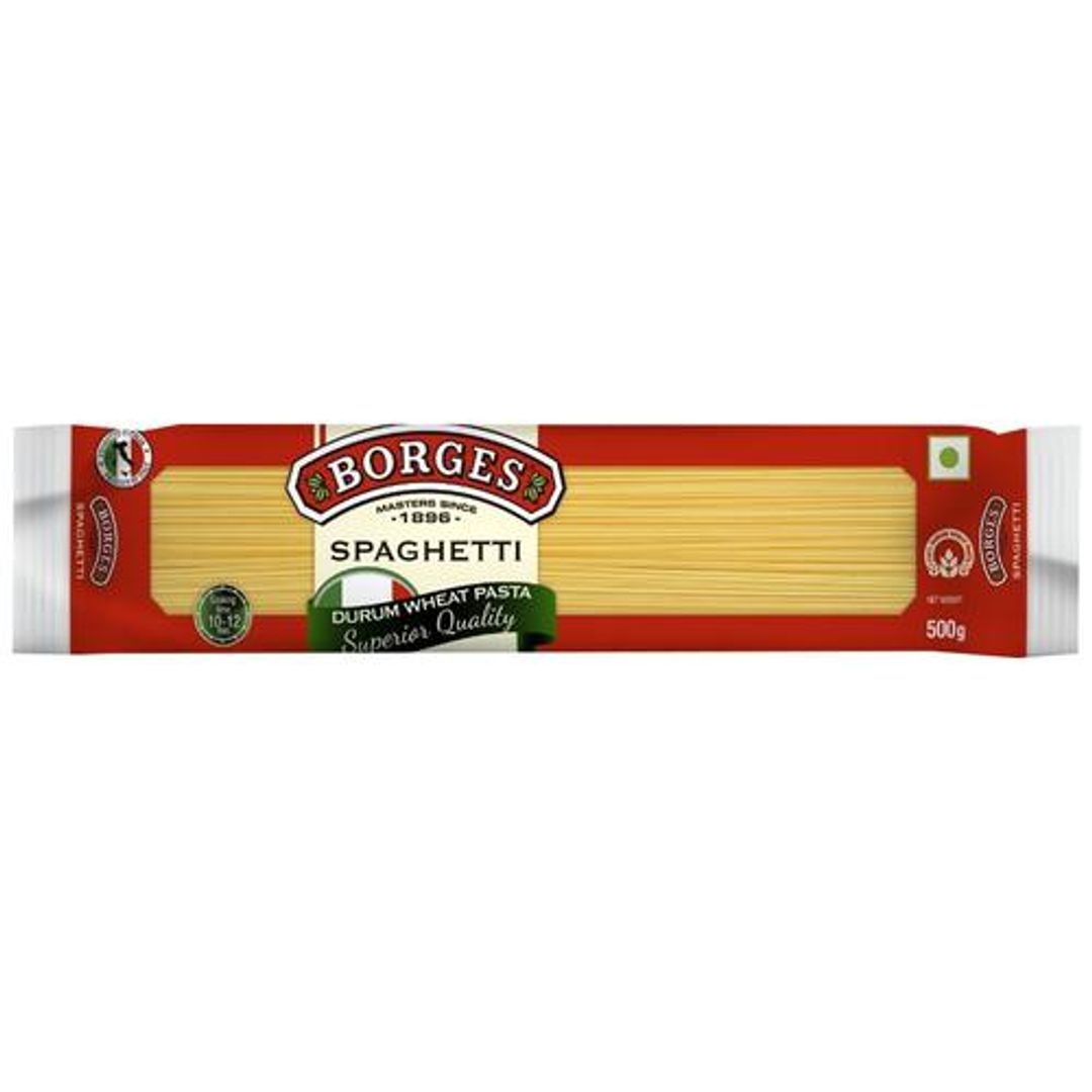 BORGES Durum Wheat Pasta - Spaghetti, 500 g Pouch