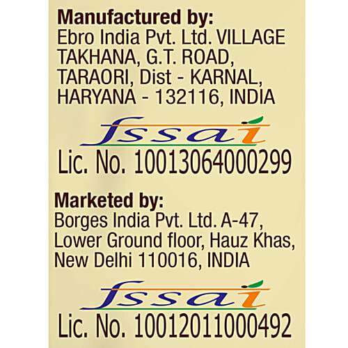 Borges Durum Wheat Pasta - Mini Fusilli, 350 g Pouch 0% Cholesterol & No TransFats