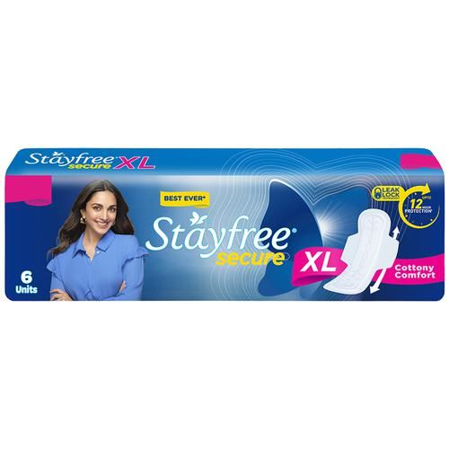 Buy STAYFREE Secure Nights Sanitary Pad - With Cottony Soft