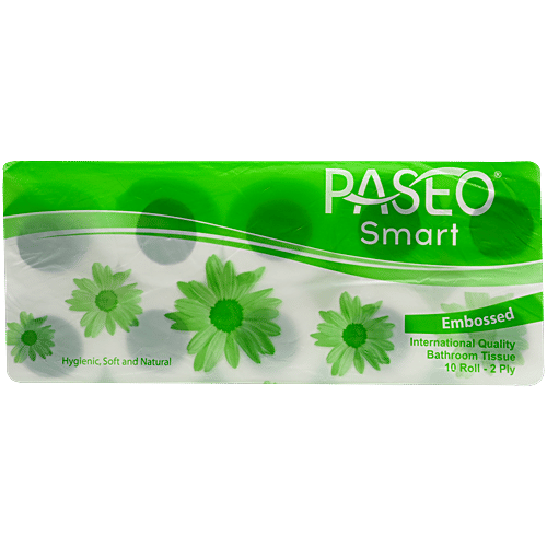 Paseo Toilet Rolls - 2 Ply, 10 pcs  