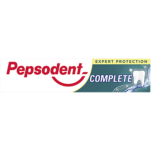 Pepsodent Expert Protection Complete Toothpaste, 140 g  Contains Fluoride & Zinc, Protects Teeth Against Cavities & Germs, Provides Intense Freshness, Helps Fight Interdental Plaque