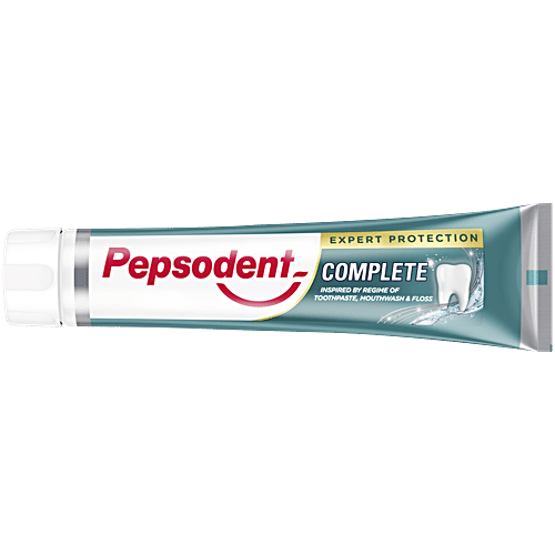 Pepsodent Expert Protection Complete Toothpaste, 140 g  Contains Fluoride & Zinc, Protects Teeth Against Cavities & Germs, Provides Intense Freshness, Helps Fight Interdental Plaque