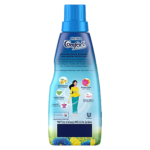 Comfort After Wash Morning Fresh Fabric Conditioner, 430 ml Bottle 