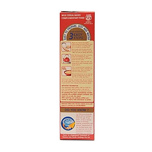 Farex Milk Cereal Based Complementary Food - Wheat Apple (Stage 1), 300 g Carton 