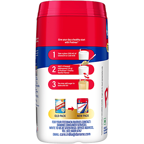 Protinex  Nutritional Drink Mix - Creamy Vanilla Flavour, 400 g Jar 