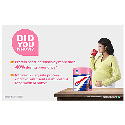 Protinex  Mama Nutritional Drink Mix - For Pregnant & Breastfeeding Mothers, Chocolate Flavour, 250 g  With High Protein & DHA