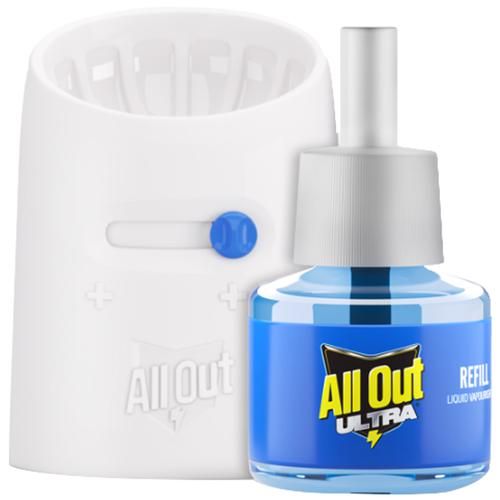 All Out Ultra Mosquito Repellant - Starter Pack, 45 ml  