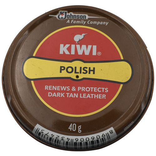 Buy Kiwi Shoe Polish Dark Tan 40 Gm 