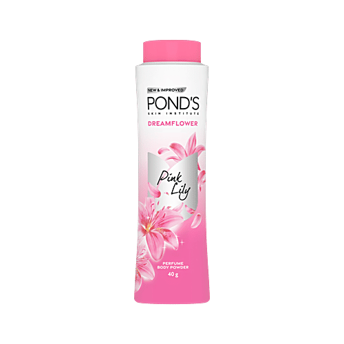 Ponds Dreamflower Pink Lily Perfume Body Powder, 40 g  