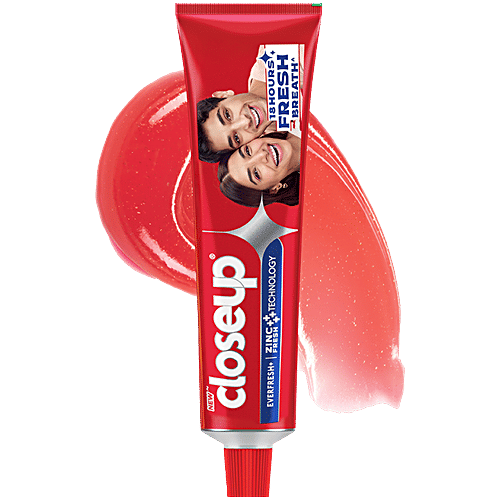 Closeup Toothpaste, 80 g  Long lasting 18 Hours of Fresh Breath