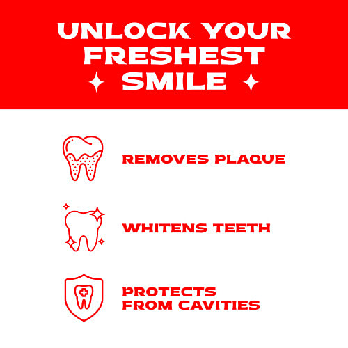 Closeup Toothpaste, 80 g  Long lasting 18 Hours of Fresh Breath