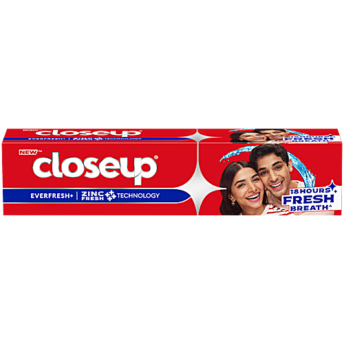 Closeup Toothpaste, 80 g  Long lasting 18 Hours of Fresh Breath