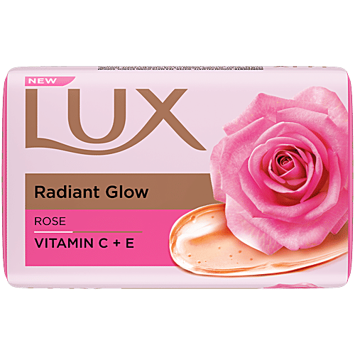 Lux Soft Glow Rose & Vitamin E Soap, 150 g Carton 