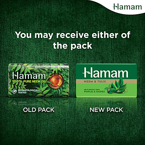 Hamam  100% Pure Neem Oil Soap, 100 g  100% Pure Neem Oil