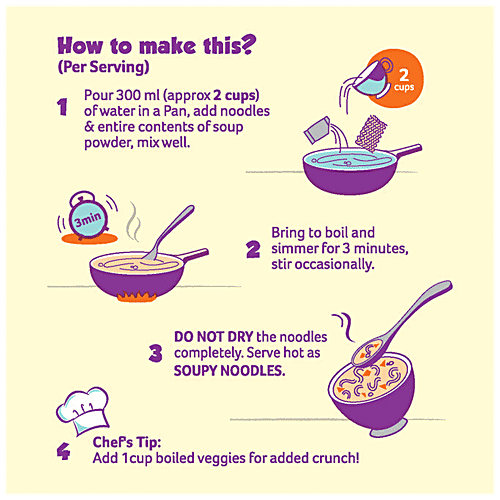 Knorr Mast Masala Soupy Noodles, 75 g  