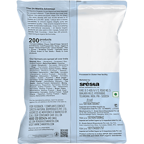24 Mantra Organic Sattu Atta, 500 g Pouch 