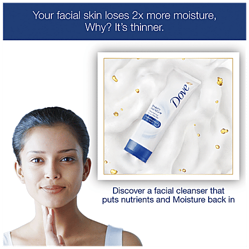 Buy Dove Beauty Moisture Face Wash 50 Gm Online At Best Price of Rs 190