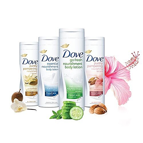 dove go fresh nourishment body lotion