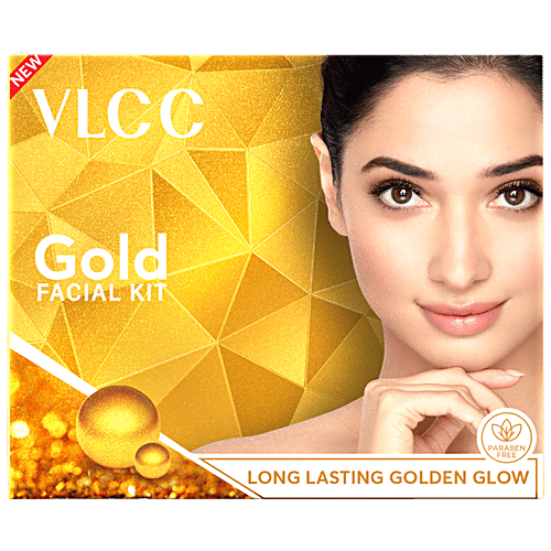 Buy Vlcc Natural Sciences Gold Facial Kit For Luminous And Radiant