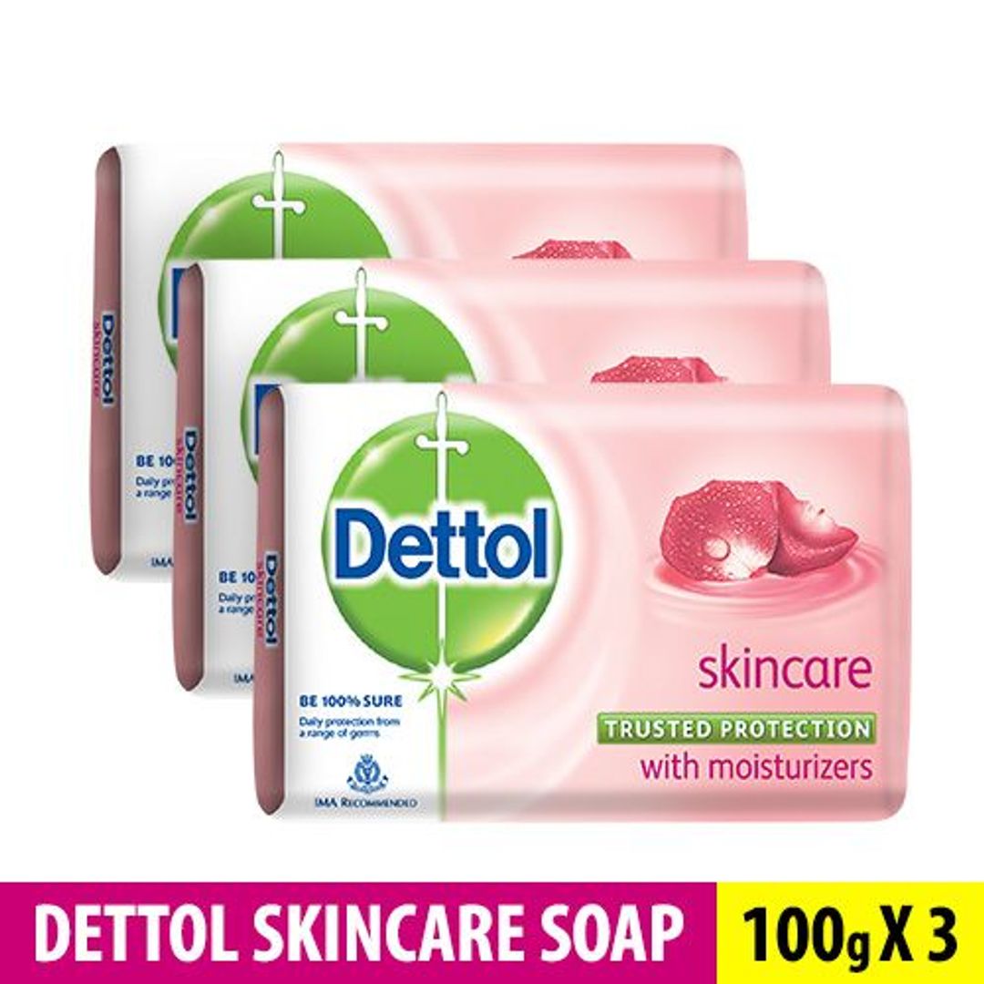 Dettol Bathing Soap - Skincare, 75 g Pouch