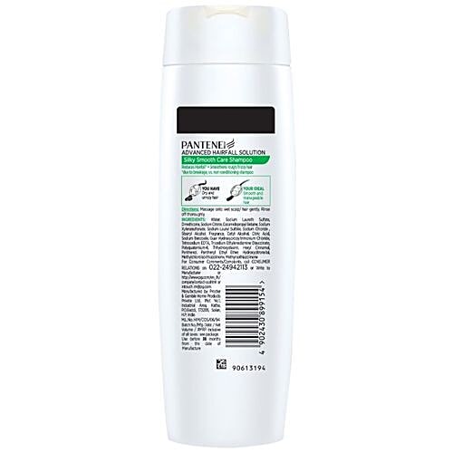 Pantene Advanced Hair Fall Solution  Shampoo  - Silky Smooth Care, 340 ml  