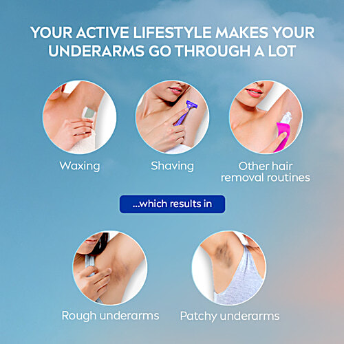 Nivea Whitening Smooth Skin Women Deodorant Roll On For 48h Protection, 50 ml Bottle 48h Protection, 0% Alcohol, Even Toned Underarms, Muelthi Extracts