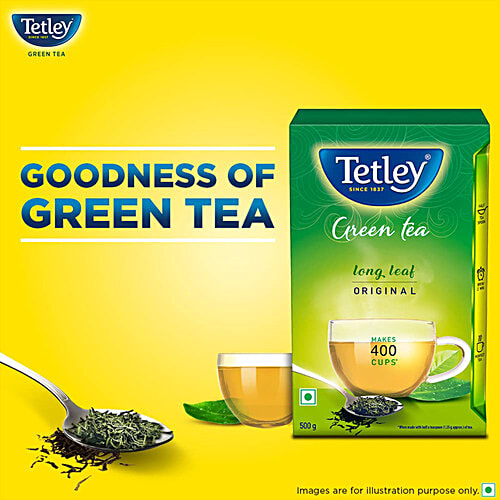 Tetley Green Tea - Long Leaf, 500 g  