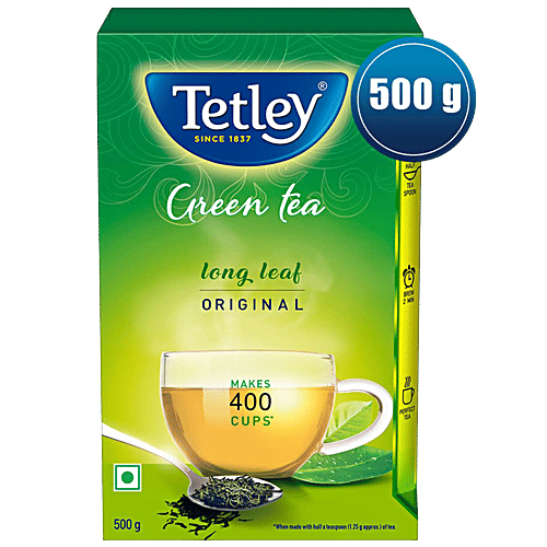 Tetley Green Tea - Long Leaf, 500 g  