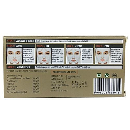 Buy Vlcc Facial Kit Pearl 90 Gm Carton Online At Best Price of Rs 250 bigbasket