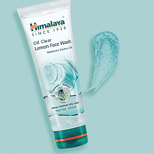 Buy Himalaya Face Wash Oil Clear Lemon 50 Ml Tube Online at the Best