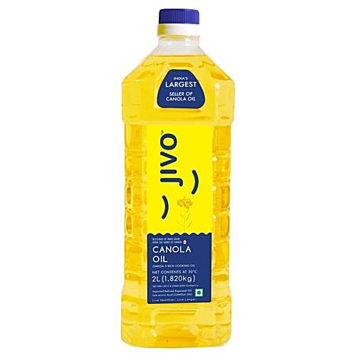 Buy Jivo Oil Canola 2 Ltr Bottle Online at the Best Price of Rs null