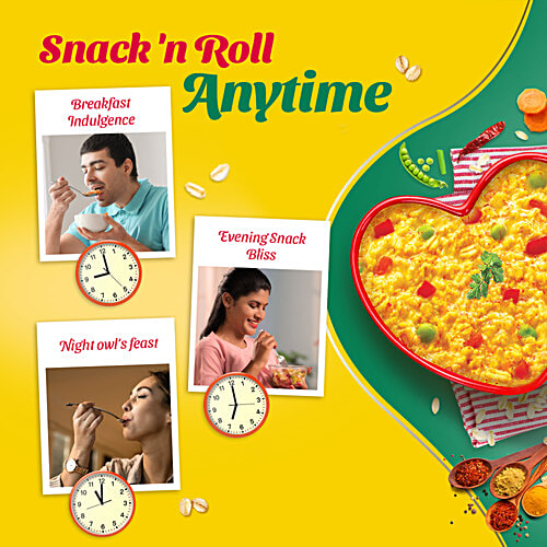 Saffola Masala Oats - Veggie Twist, 38 g  