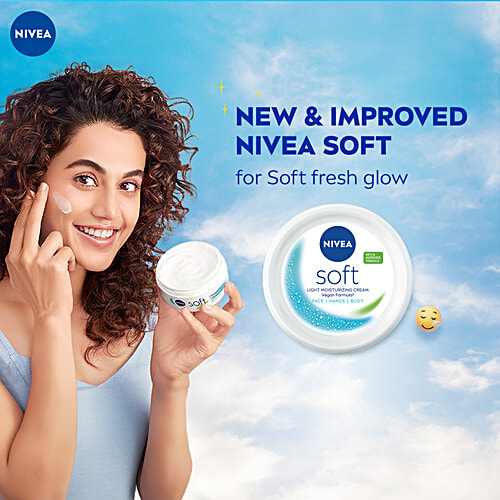 Nivea Soft Light Vitamin E Moisturiser, 300 ml  