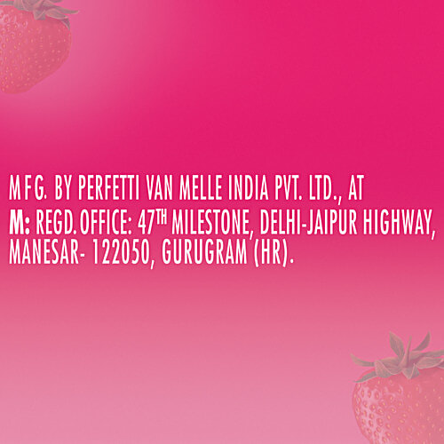 Alpenliebe Juzt Jelly Soft Candy - Strawberry Flavour, 70.3 g Pouch 