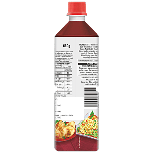 Chings Secret Red Chilli Sauce, 680 g Bottle 