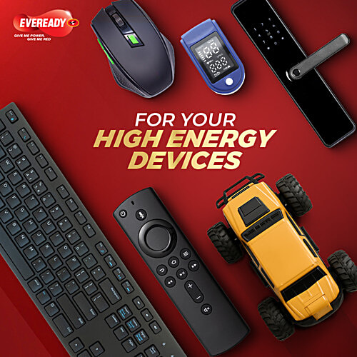 Eveready Ultima Alkaline AA Battery, 10 pcs  400% Longer Lasting