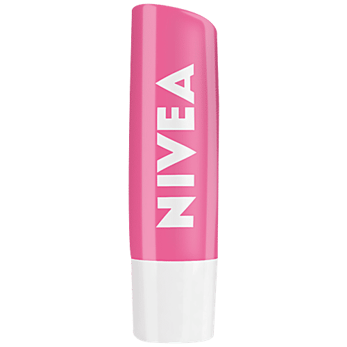 Nivea Soft Rose Lip Balm - 24h Moisture With Natural Oils, Delicate Rose Shine, 4.8 g  With Natural Oils